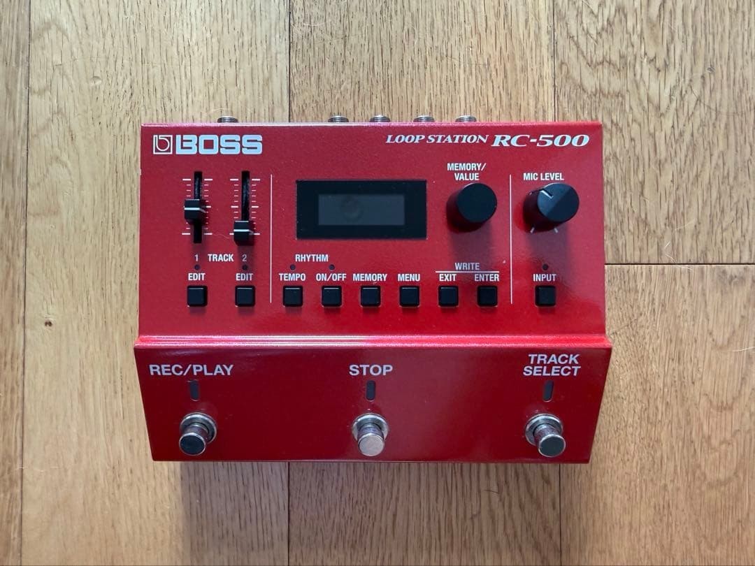 Boss RC-500 Loop Station Dual Track Looper Sampler Guitar Pedal