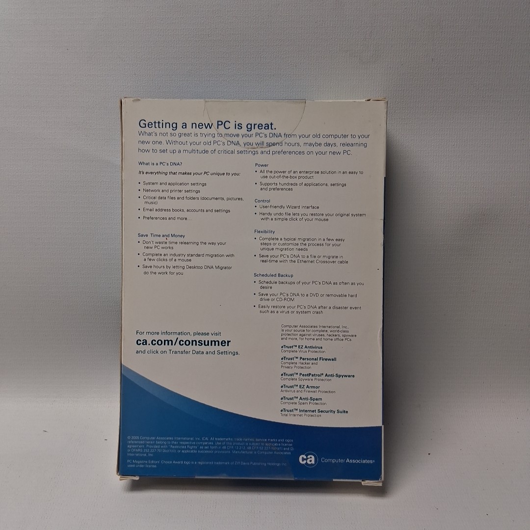 Computer Associates Desktop® DNA Migrator Professional 4.7