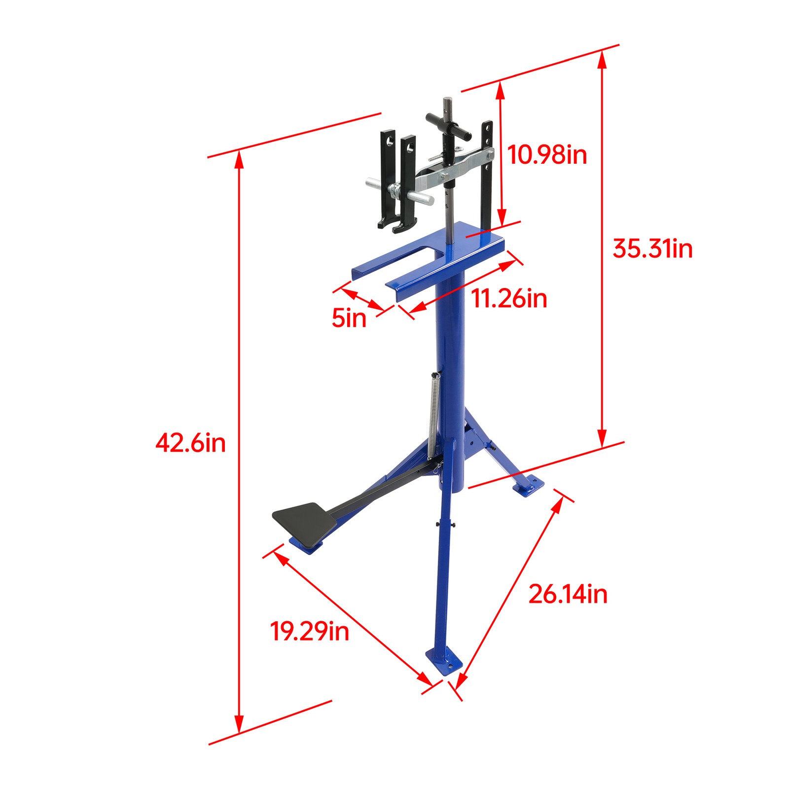 Transmission Foot Press Spring Compressor Drum Spring Service Repair Tool