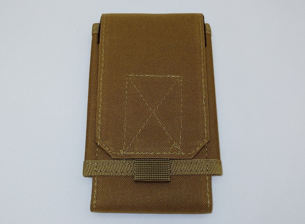 Khaki Molle Phone Pouch Holder Cell Pocket Case Military Style For Belt or Bag