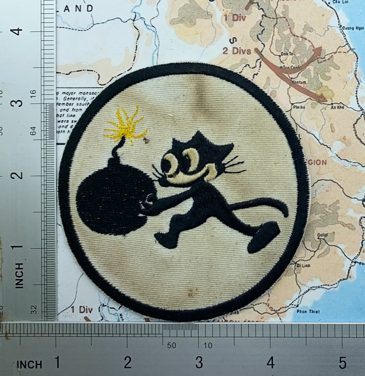 patch , TOMCATTERS PATCH , Fighting 31st , US NAVY ATTACK , VFA 31 ,  t12-404