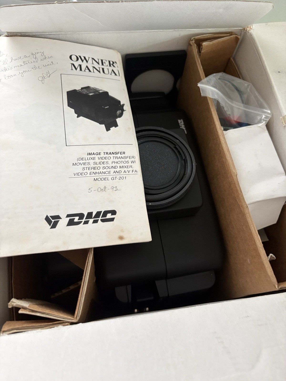 Vintage DMC Image Transfer Model GT-201 - Free Ship