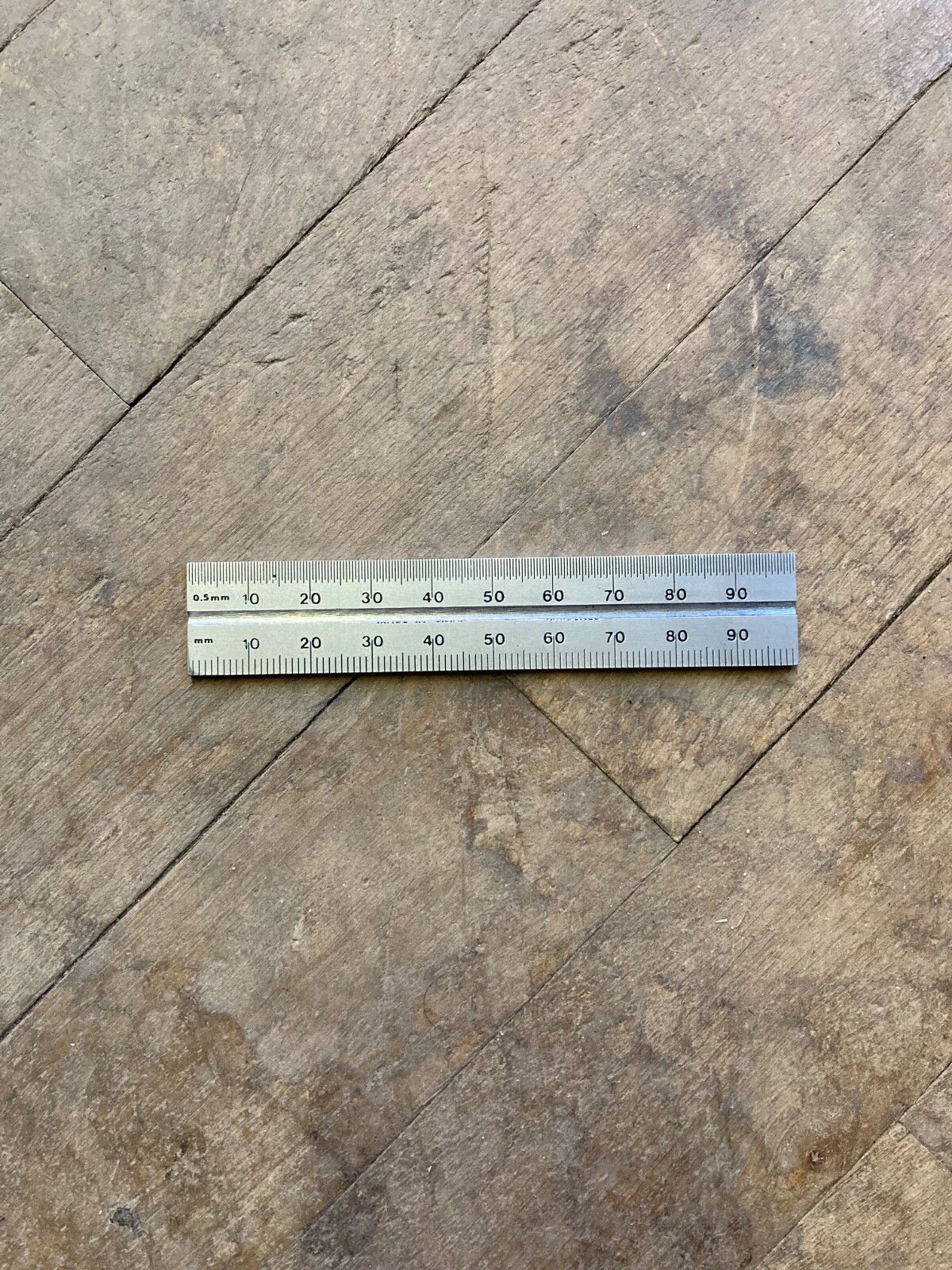 PEC 4" M/M Combination Square Blade (Grooved Rule) w/ Cosmetic Blemish (780079)