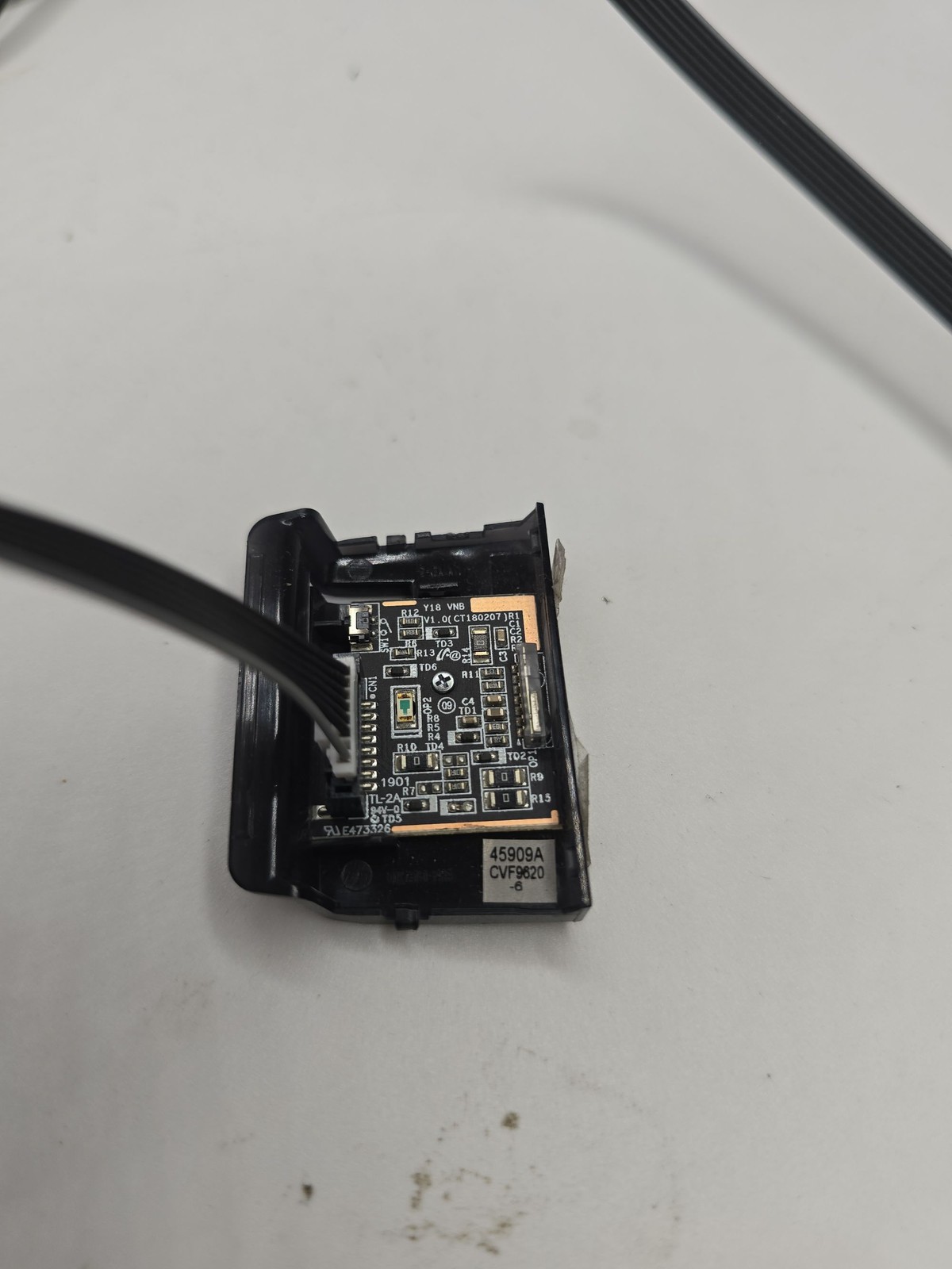 Samsung IR Sensor Power Button Board 45909A CVF9620 w/ Cable