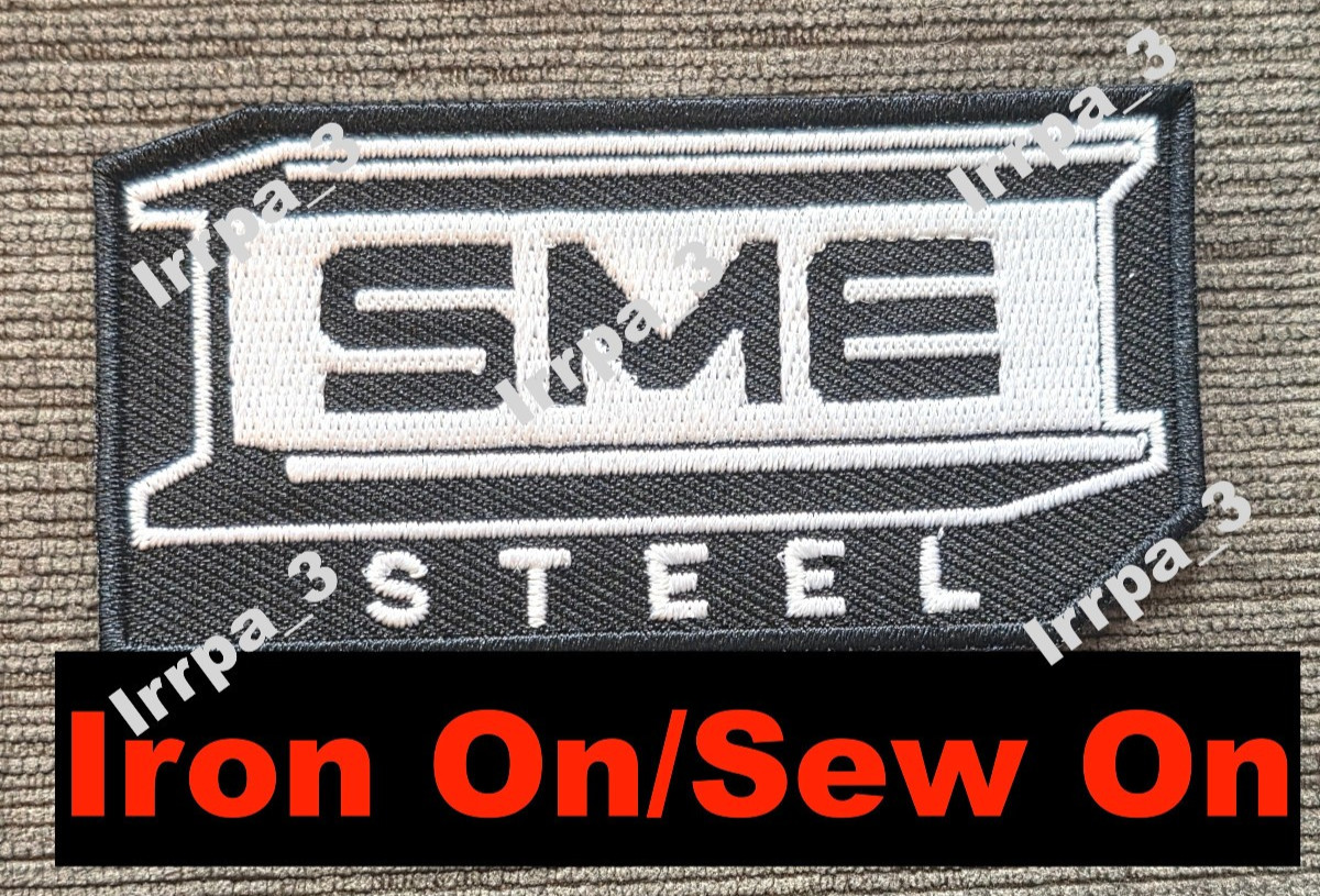 Utah Mammoth SME Steel Patch Advertising Ad Patch Hockey Jersey Patch SME Patch