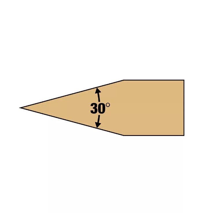 30 Degree Staking Tool - 2" | Lumberjack Tools: Model ST2000 | Brand New in Box
