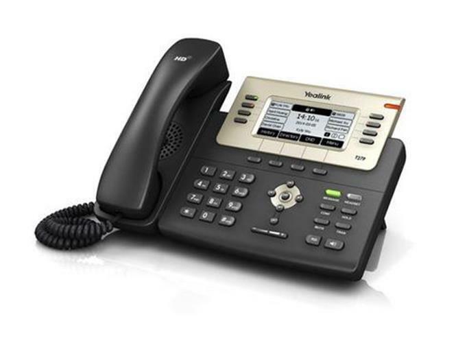 5 New Yealink SIP-T27P VOIP POE Executive 6 line LCD IP Phone  (no Power Supply)