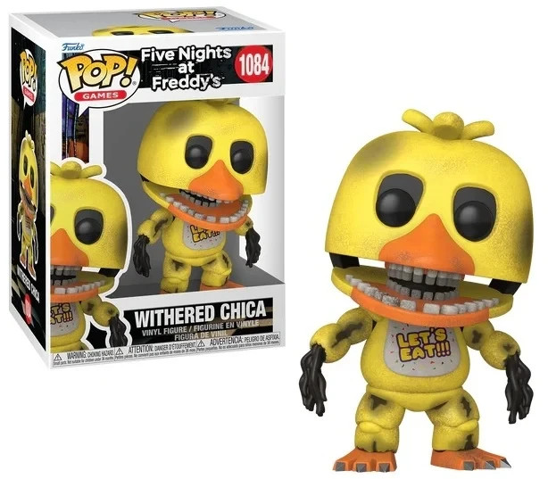 BOX DAMAGED Funko Pop! Games: Five Nights At Freddy's (FNAF) - Withered Chica