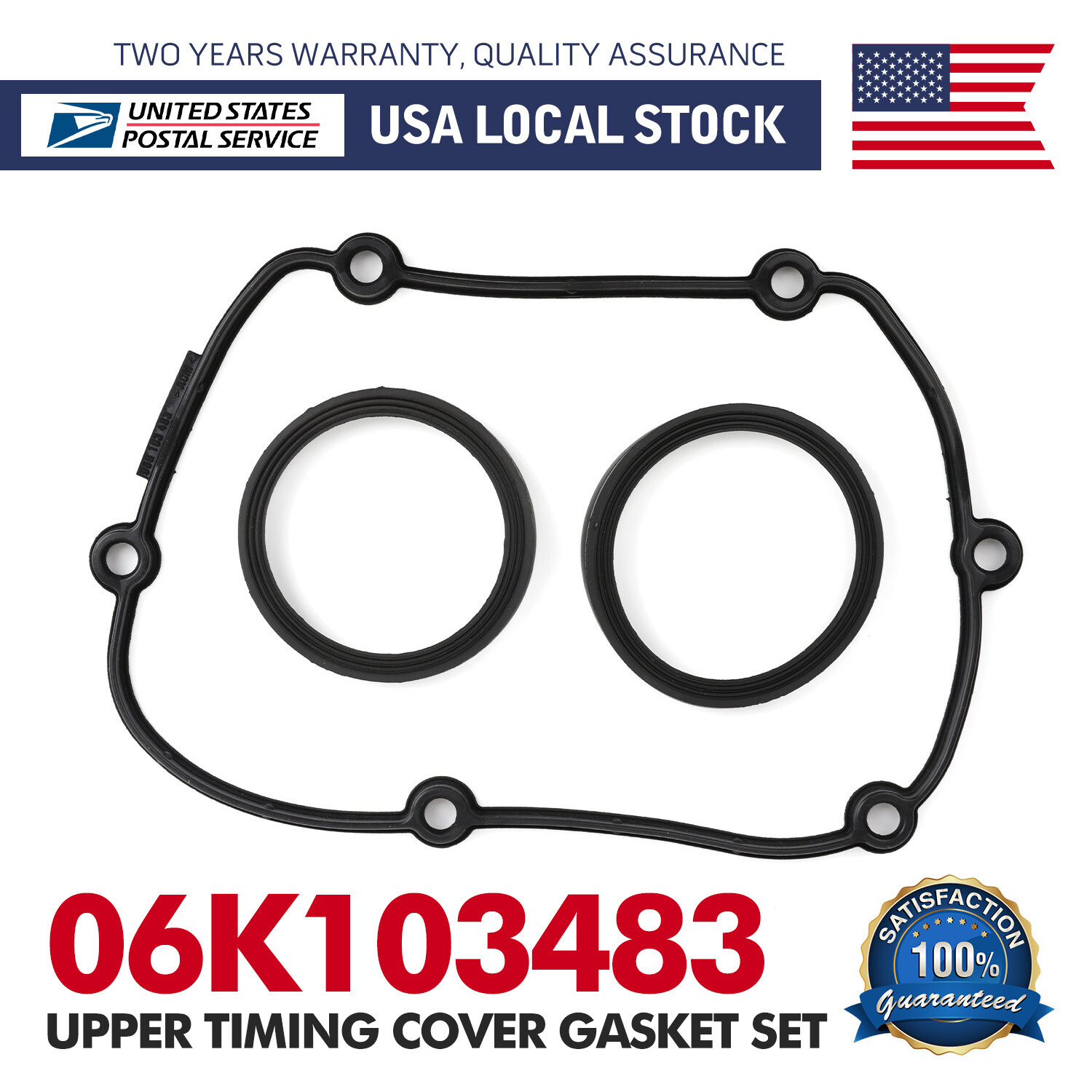 Fit For VW Golf Jetta Passat AUDI A4 A5 New Timing Case Cover Gasket 06K103483