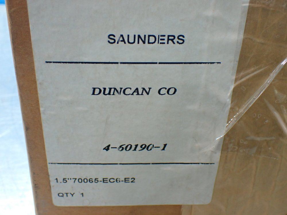 SAUNDERS 4-60190-1 ELECTRICALLY CONTROLLED PISTON ACTUATOR 10251700747
