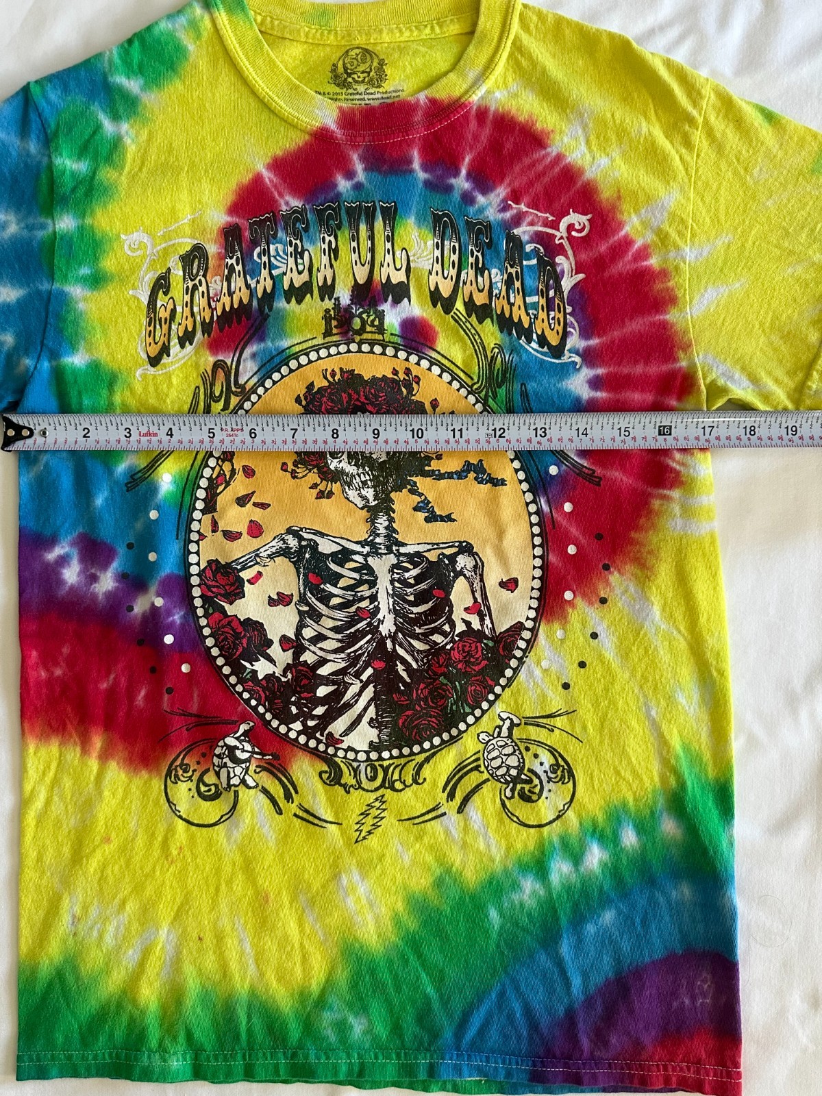 50th Ripple Function Grateful Dead Tie Dye Unisex Tshirt