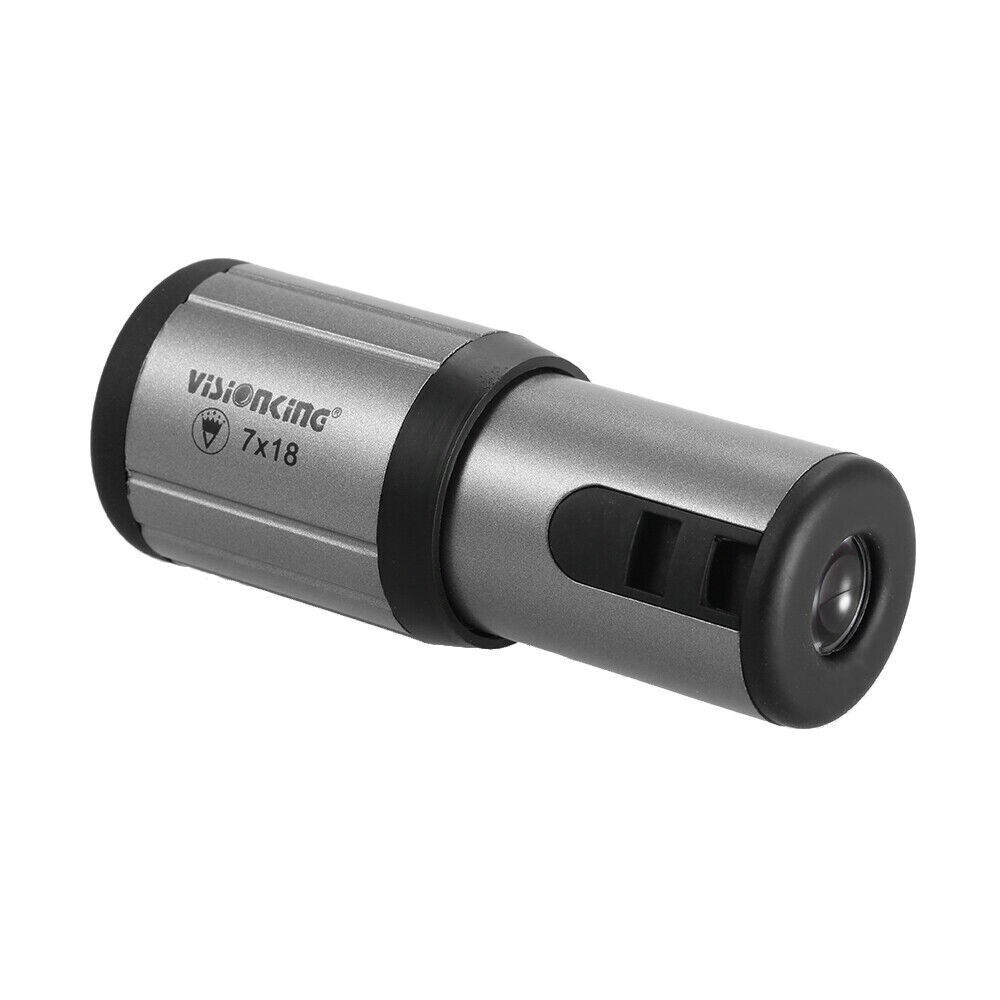 Visionking 7x18 Mini Close Focus Monocular Compact Portable Telescope SpyScope