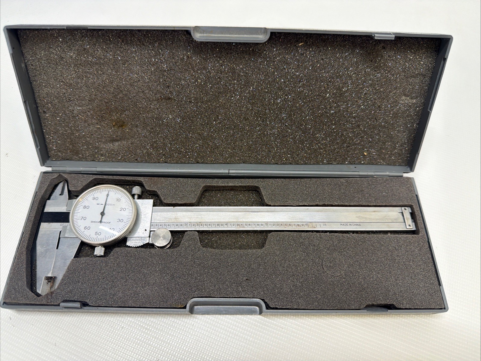Vintage Stainless Steel Dial Caliper