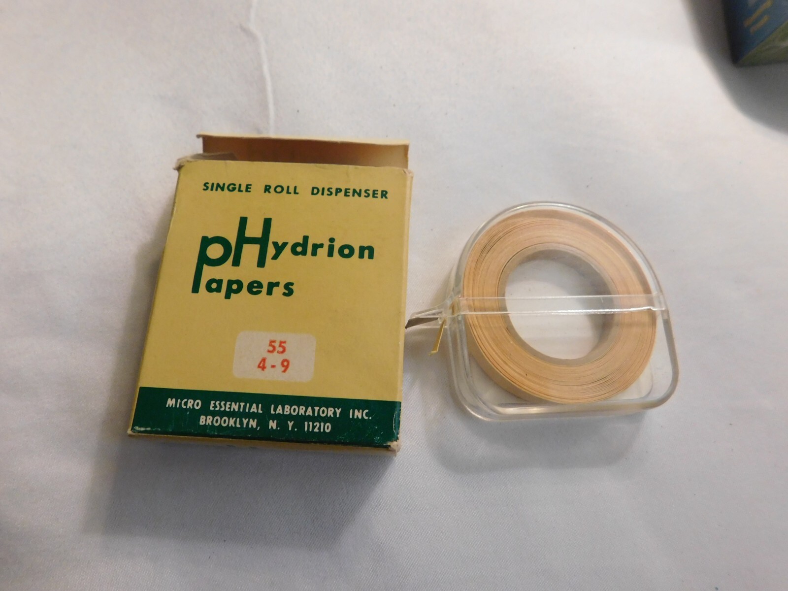 pHydrion Paper Roll Dispenser 4-9 Micro Essential Laboratory