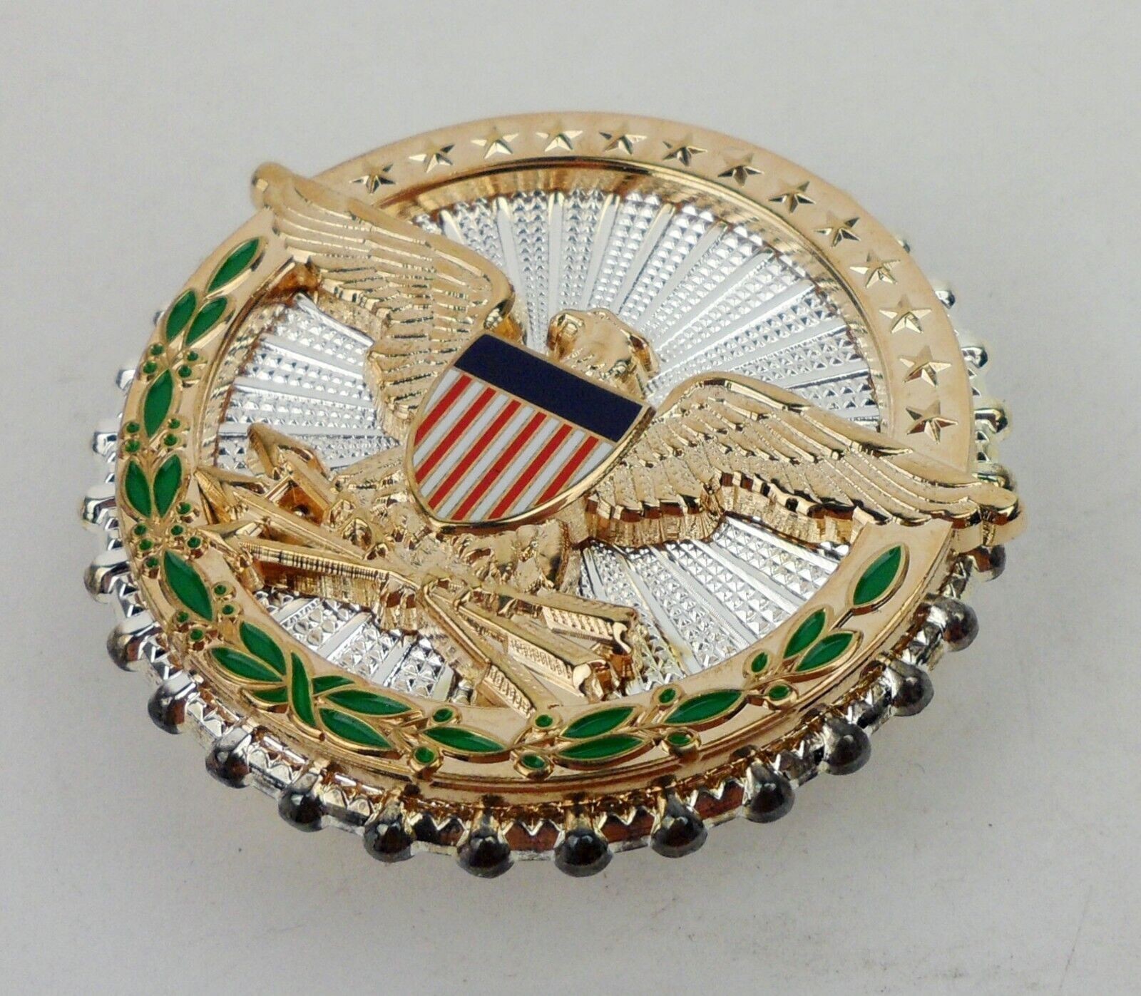 METAL US OFFICE OF THE SECRETARY OF DEFENSE BADGE OSD IDENTIFICATION BADGE-US113