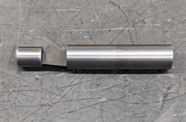WKW 1/4" Dia. Solid Carbide 7° Bevel Trimmer Bit  1/4" Cut 1/4" Shank 74004 USA