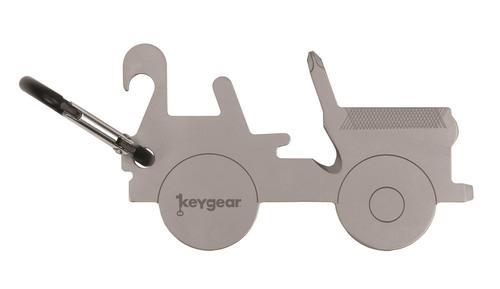 Off Road Key Chain Great for Jeep Fans Carabiner Stocking Stuffer Flattie
