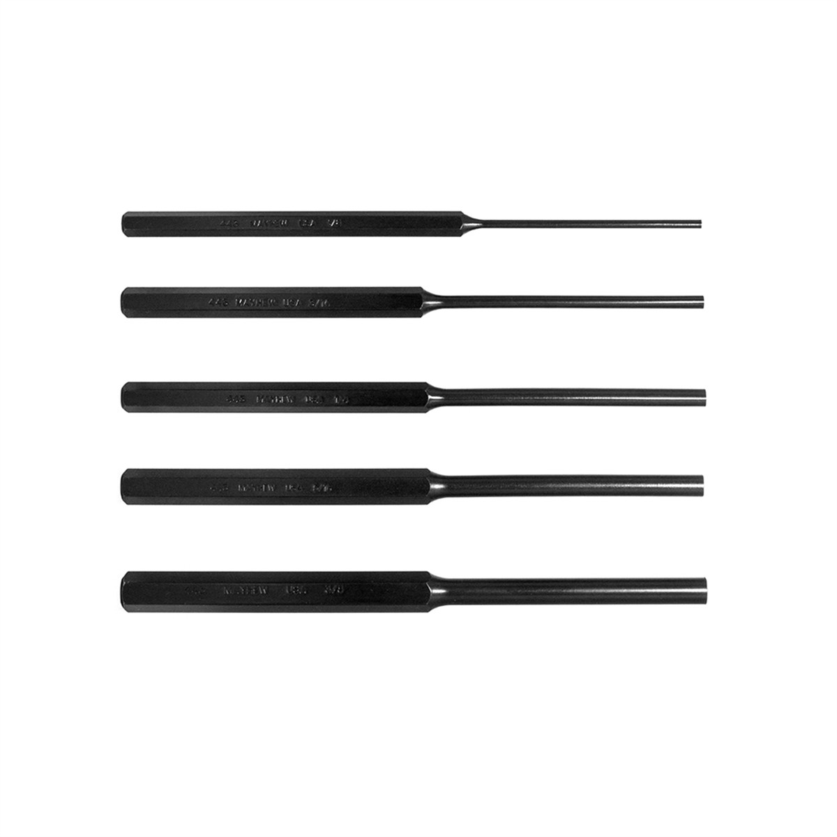 Mayhew EXTRA LONG FULL FINISH PIN PUNCH, 1/4"