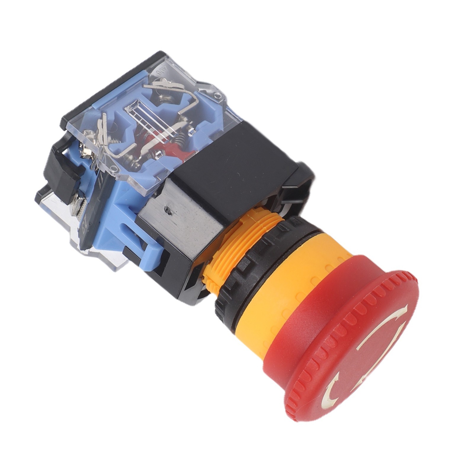 Push Button Switch with Mushroom Head 660V Maximum Voltage 22mm Diameter
