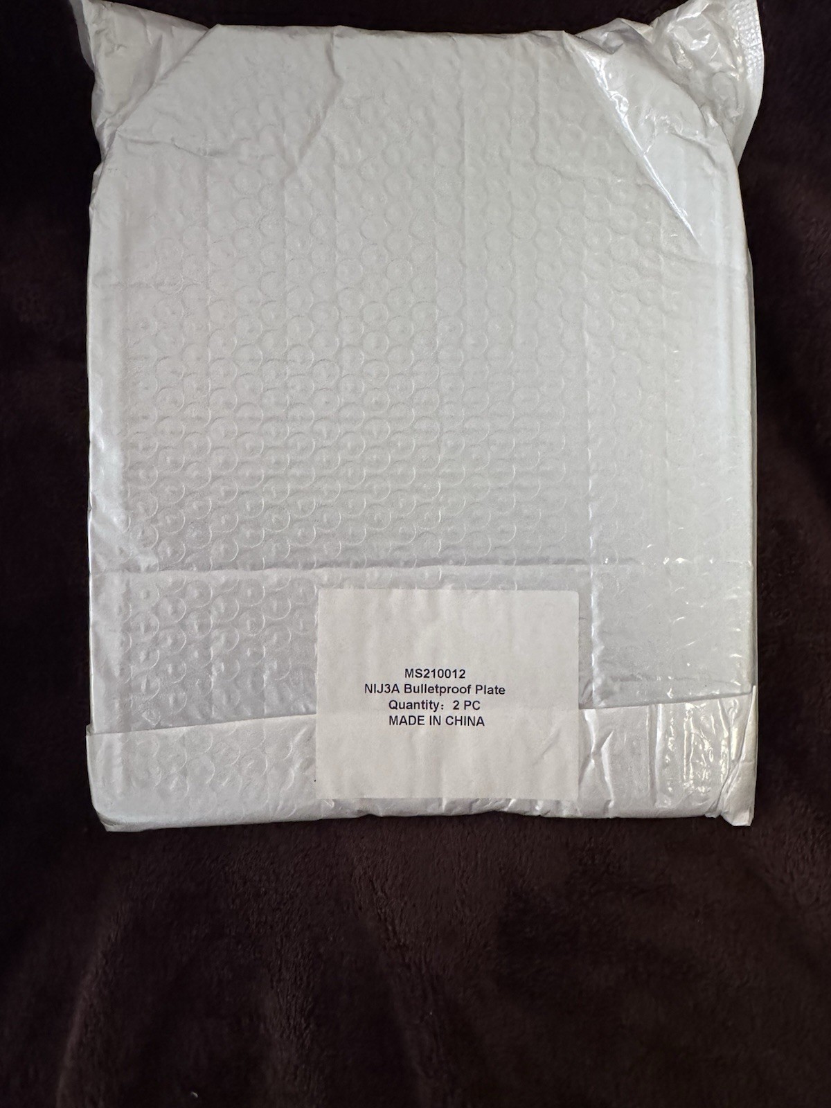 body armor plates