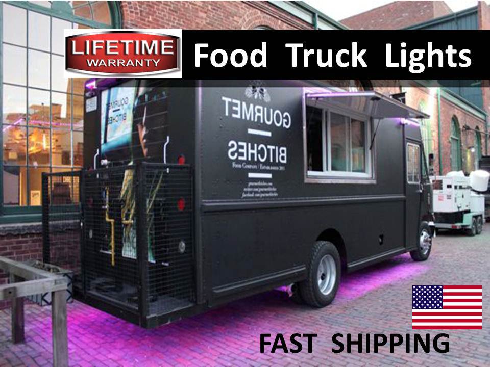 GET NOTICED ----- Mobile FOOD Catering Truck Kiosks LED - DIY