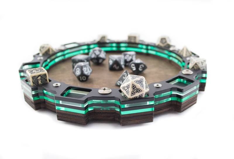 Sprocket Dice Tray ~ (color options) by C4Labs