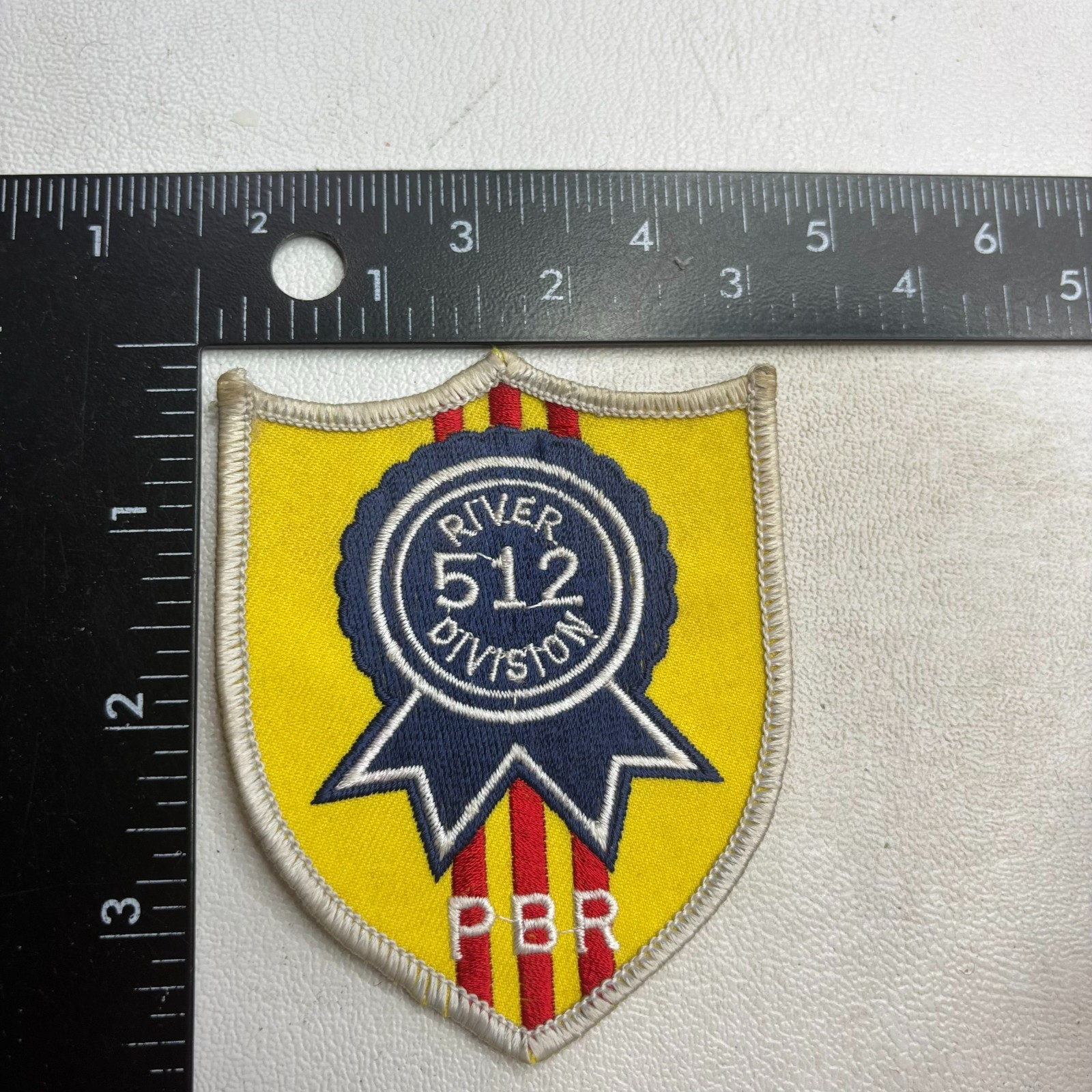 US NAVY SWIFT BOAT PBR 512 RIVER DIVISION Patch 651F