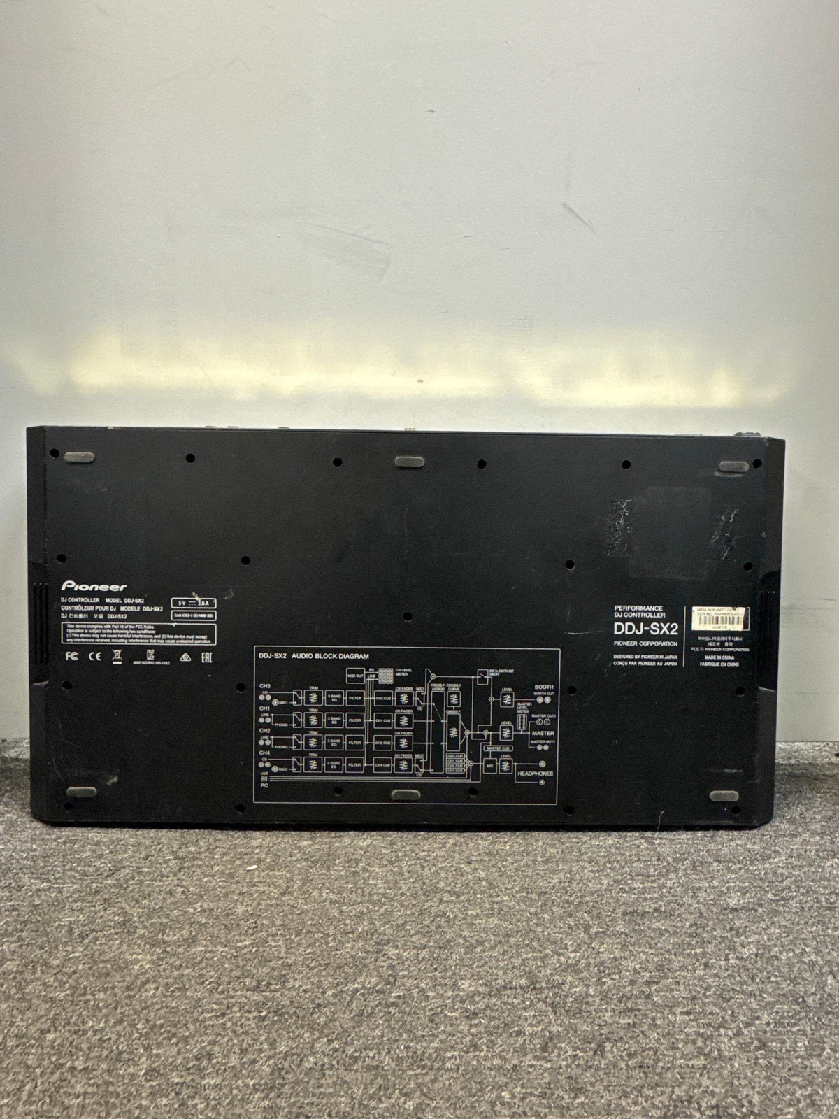 Pioneer DDJ-SX2 4-Channel Serato Performance DJ Controller Mixer