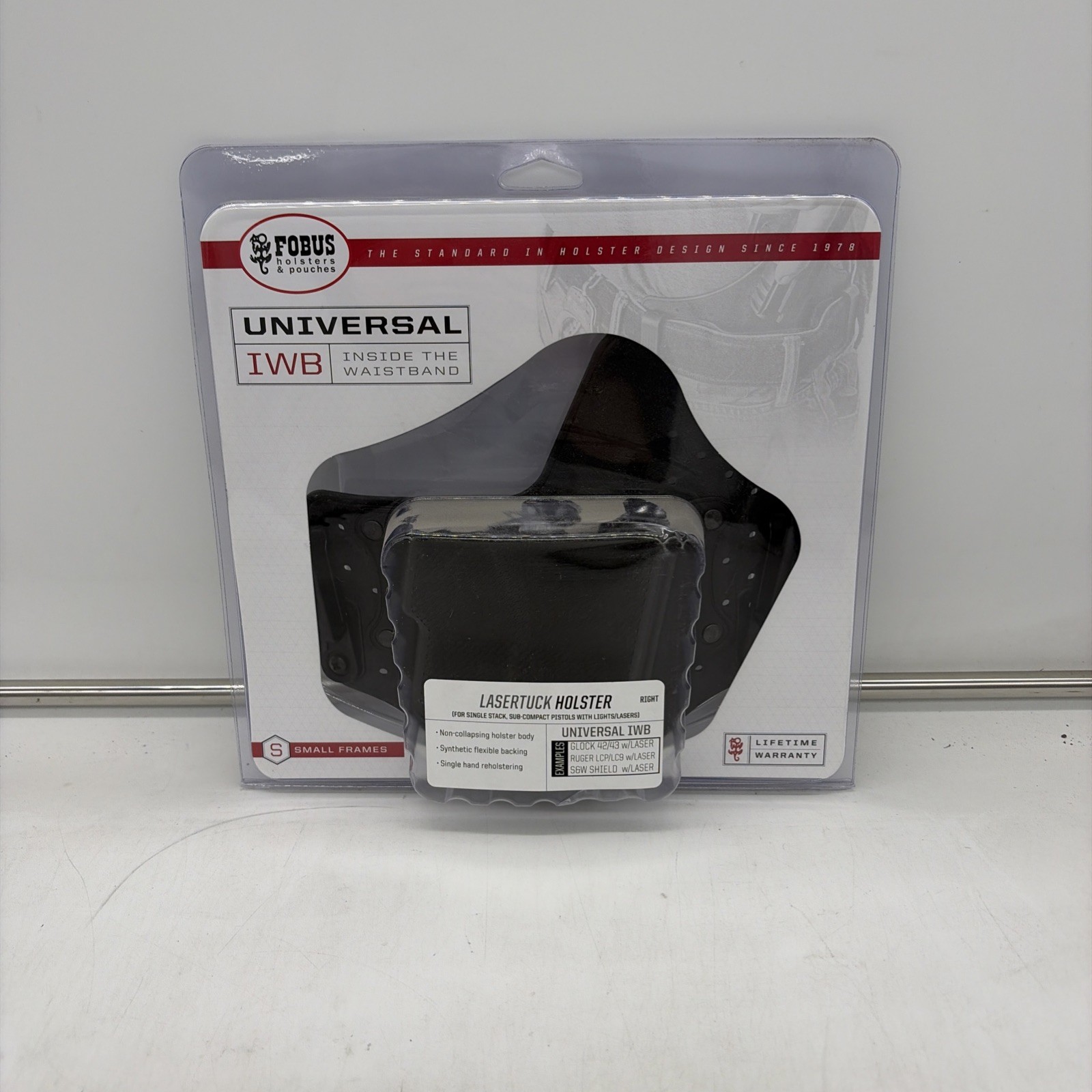 Fobus IWBMCC Universal IWB Holster-Medium Frame Pistols, Black