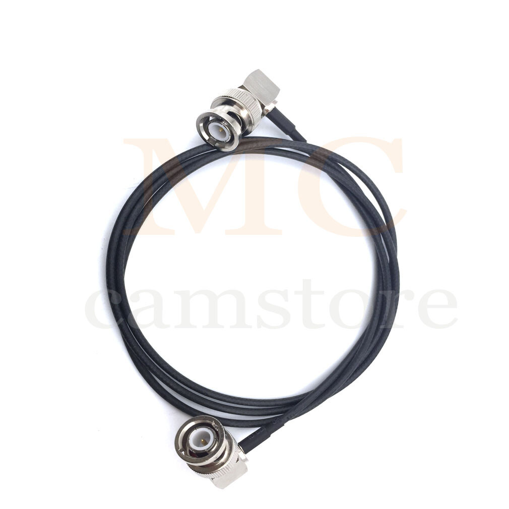 Camera Monitor HD SDI Video BNC Cable to BNC Thin Soft Coaxial RG179 75ohm 39.4"