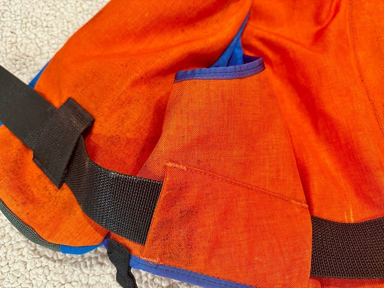 Vintage Seatec Diving Vest Scuba Diving Buoyancy Orange - Medium