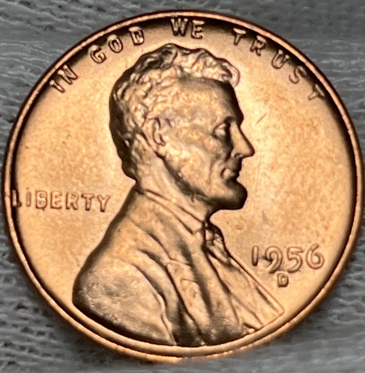 1956 D/D Wheat Penny Errors DDO DDR Die Clash D Over D Uncirculated #2