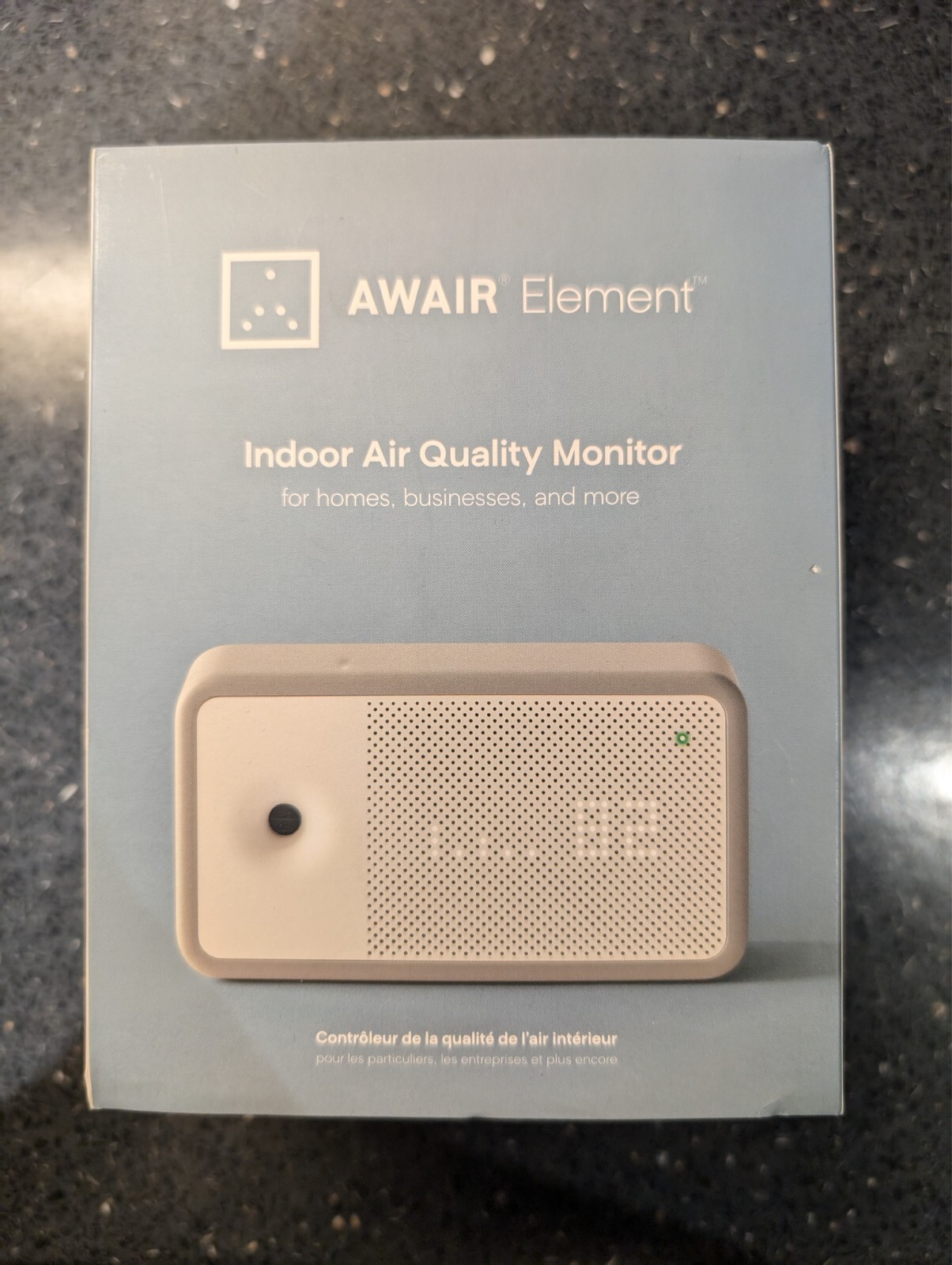 Awair Element | Air Quality Monitor | Mine Planets | IN HAND Opened - never used