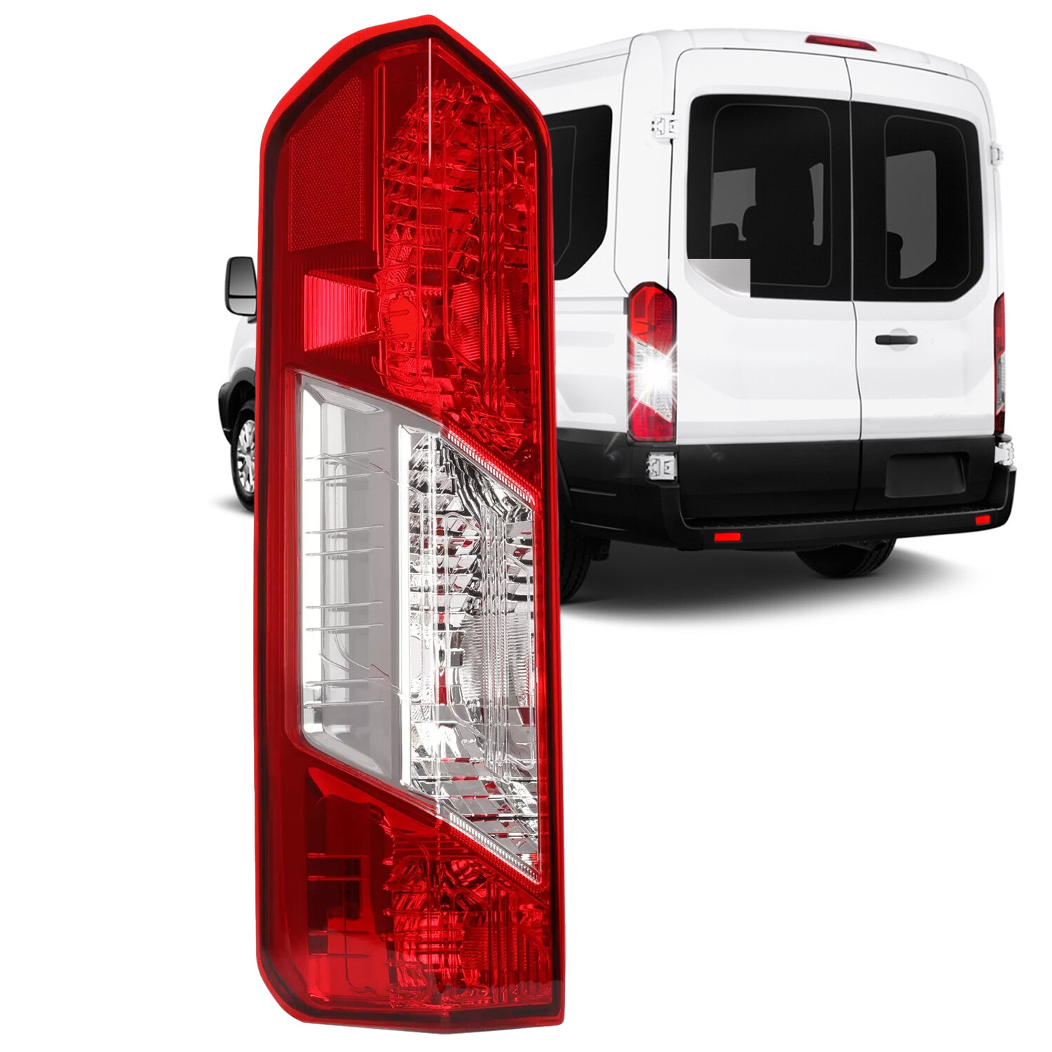 Left Driver Side Rear Tail Light Lamp For Ford Transit 150 250 350 HD 2015-2024
