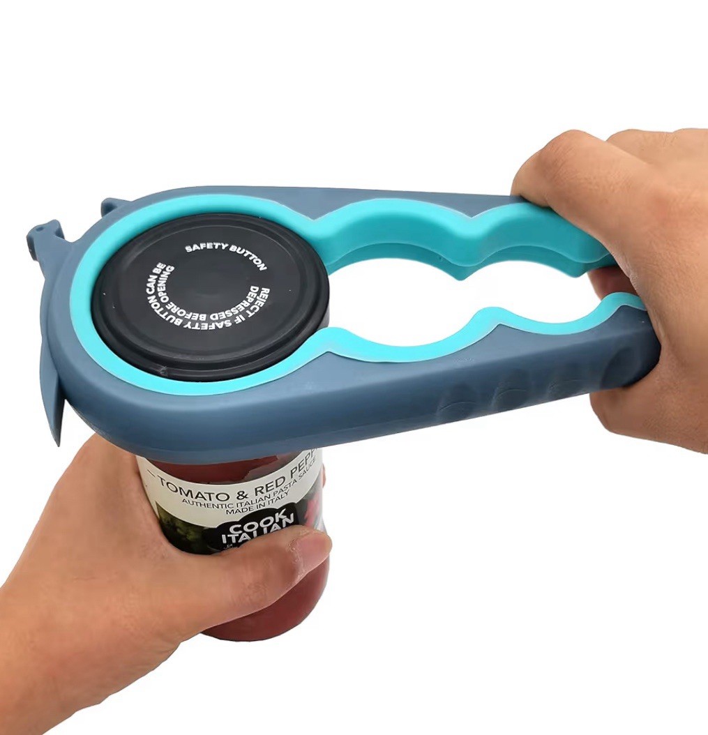 6-in-1 Multi-Function Jar & Bottle Opener | Heavy Duty Arthritis Aid