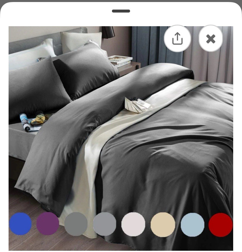 Sonora Kate Bed Sheet Set Super Soft Microfiber 1800 Thread Count Dark Grey Twin