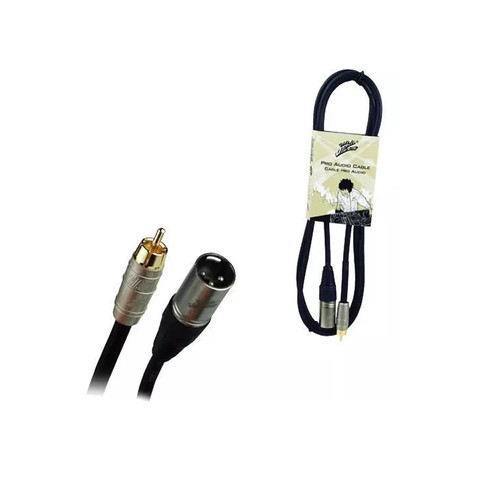 Studio Z ZPC24XMRCA6 6-Ft Audio Cable - Black