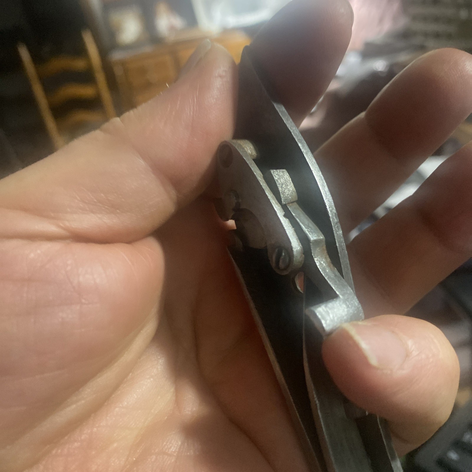 Antique Muzzleloader Lock For Parts.