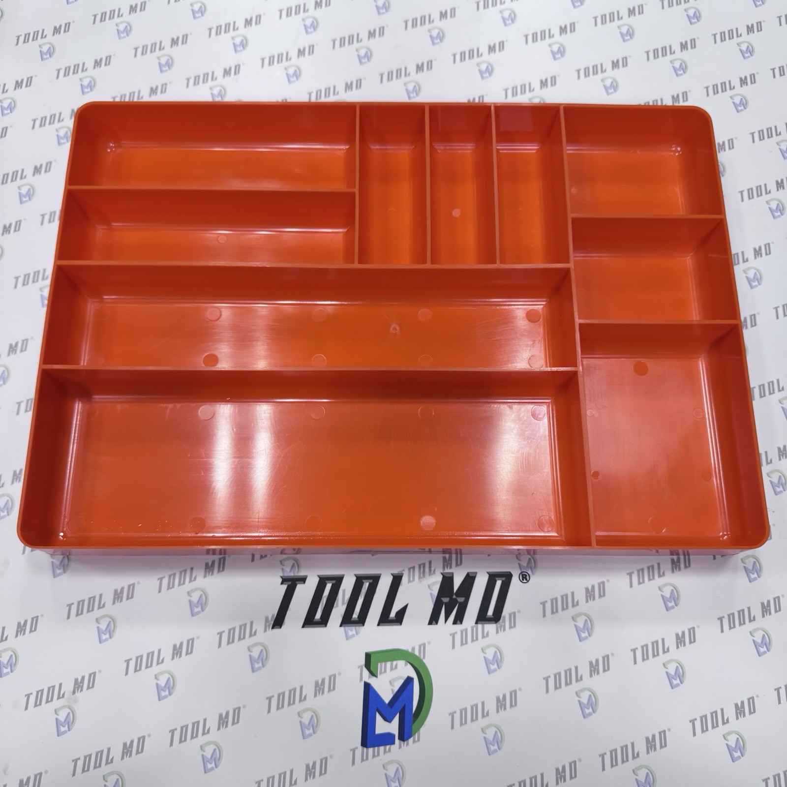 Snap-on Tools USA NEW ORANGE 10 Compartment Drawer Organizer Tray KAD16X10OR