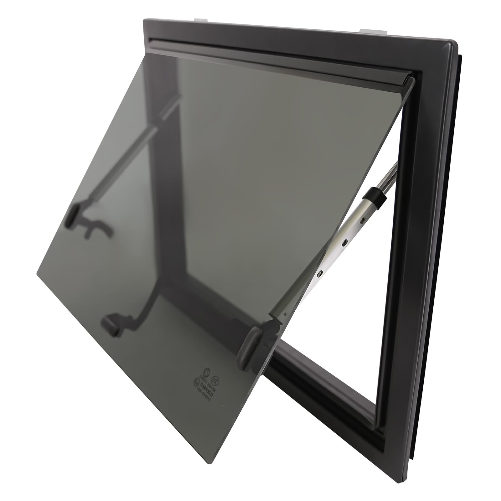 RV Hinged Window Push Hatch 750x500mm with Shades for 30-80mm Wall