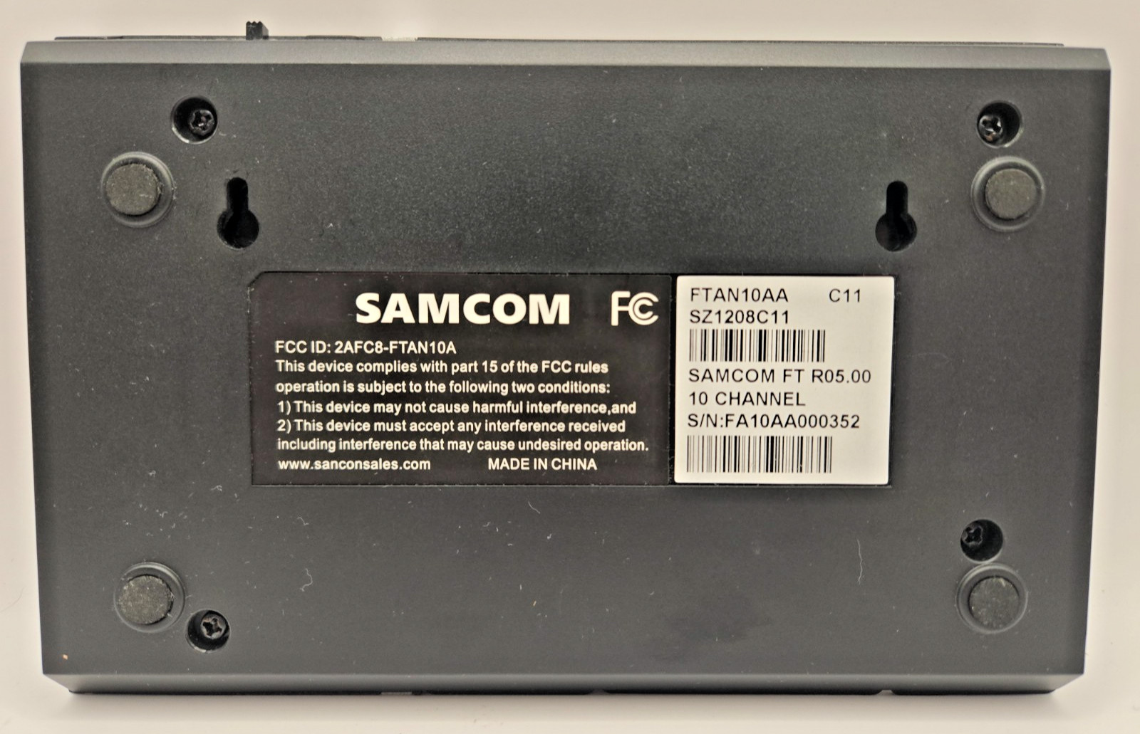 Samcom 10 Channel Wireless Intercom System FTAN10A tested CLEAN