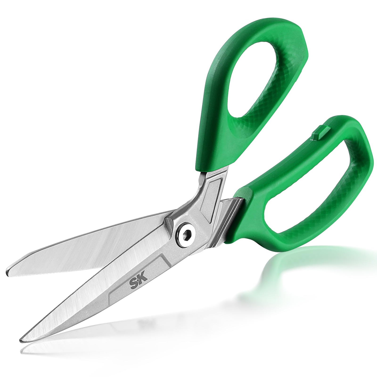 10" Heavy Duty Scissors, All Purpose Shears, Premium CR-V Steel Construction,...