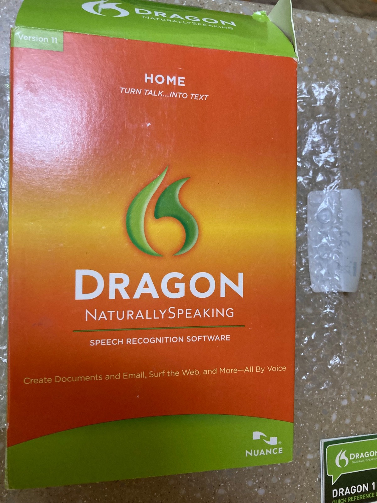 Dragon: Naturally Speaking - Home Version 11.5 w/ Head Set