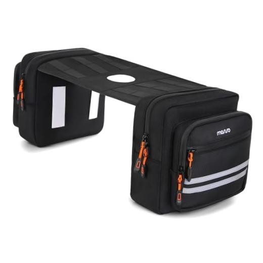 ATV Tank Bag, ATV Saddle Bags Storage Luggage with Waterproof Cooler Pocket