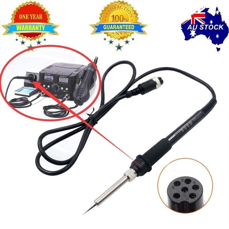 Solder Soldering Iron 908D for Rework Station 8582D 6 holes 70W OZ