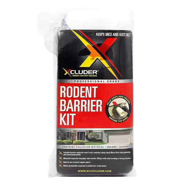 Xcluder Rodent Control Steel Wool Mesh Fill Fabric Mice Rats Proof Barrier DIY