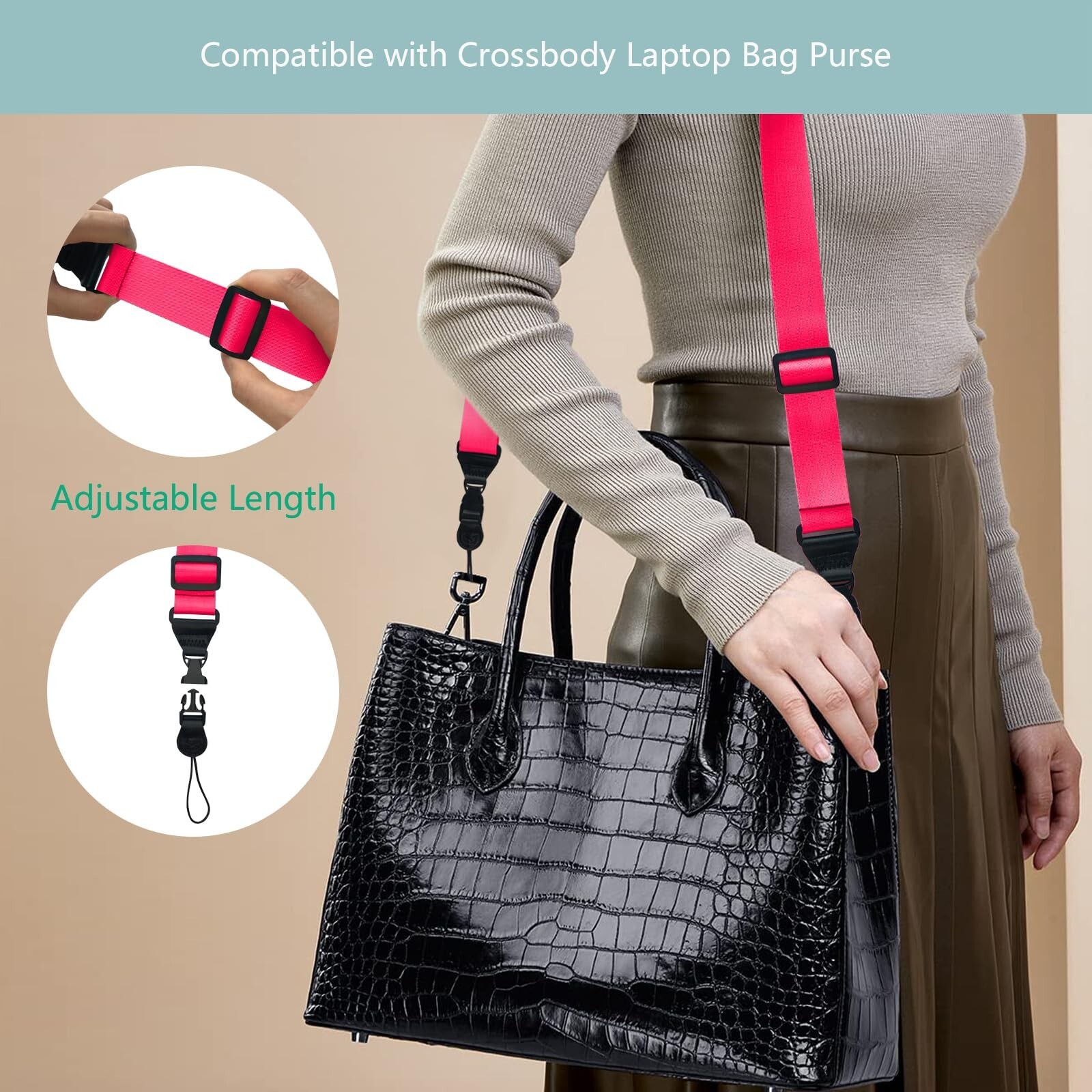 Adjustable Shoulder Strap:Comfortable iPad Strap Nylon Neck Lanyard for iPad/...