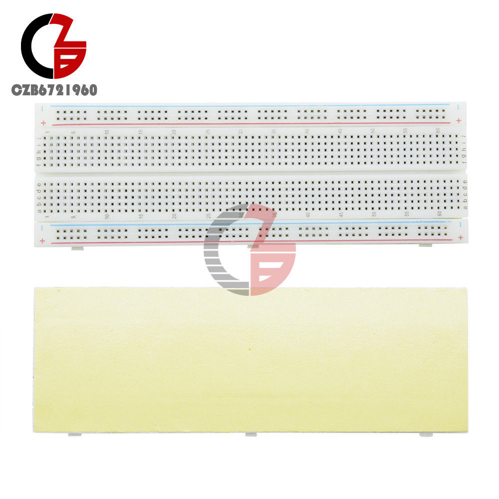 5PCS MB-102 MB102 Breadboard 830Point Solderless PCB Bread Board Test Develop