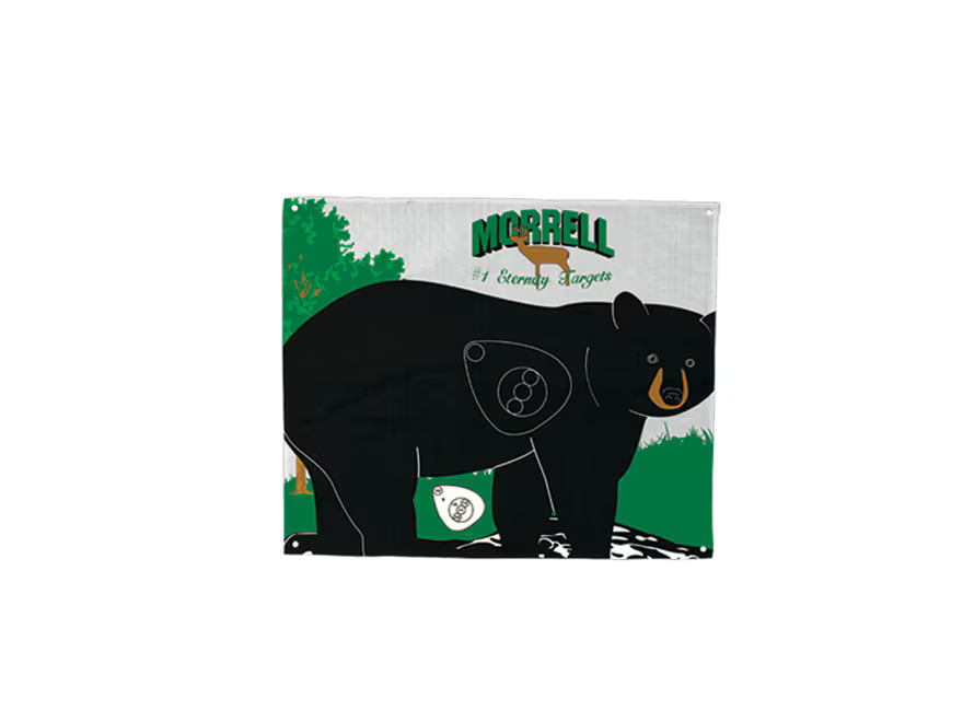 Morrell Polypropylene Archery Target Face Walking Bear