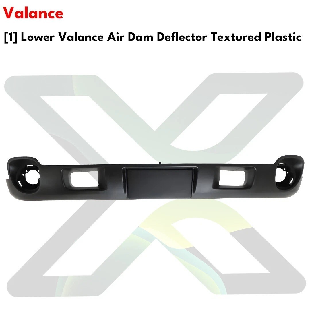 Front Bumper Chrome & Brackets Kit For 2011-2014 GMC Sierra 2500 HD & 3500 HD
